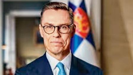 ફિનલૅન્ડના રાષ્ટ્રપતિ ઍલેક્ઝાન્ડર સ્ટબ