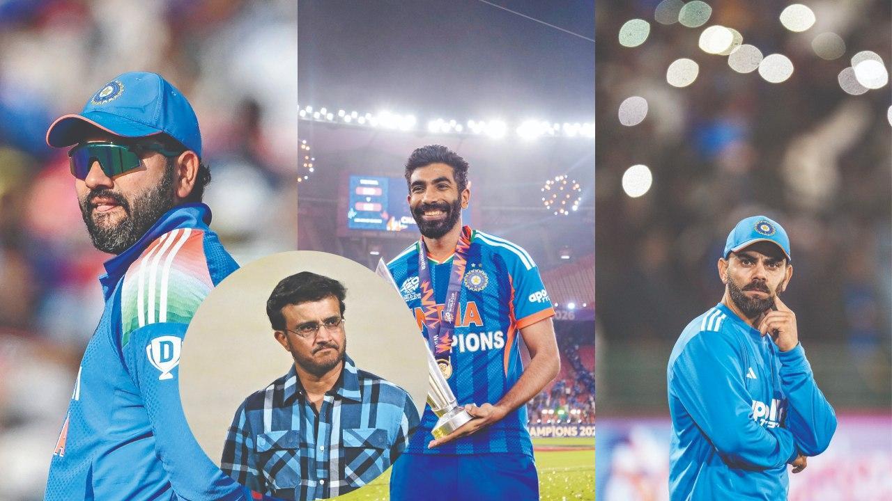 વિરાટ, રોહિત અને બુમરાહ સાથેની ભારતની અલગ T20 ટીમ બનાવવી જોઈએ: ગાંગુલી