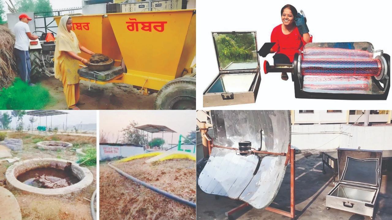 બાયોગૅસ પ્લાન્ટ, સોલર કુકર