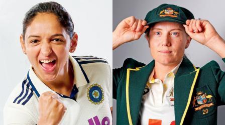 ભારતીય કૅપ્ટન હરમનપ્રીત કૌર, ઑસ્ટ્રેલિયન કૅપ્ટન ઍલિસા હીલી