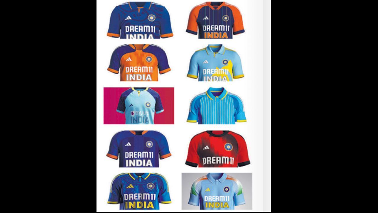 ટીમ ઇન્ડિયાની વન-ડે અને T20 જર્સીની ડિઝાઇન