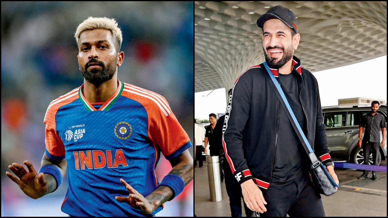 હાર્દિક પંડ્યા અને ઇરફાન પઠાણ