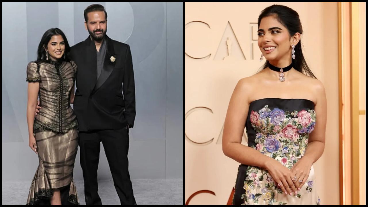 ઑસ્કાર 2026: ઈશા અંબાણીના સ્ટાઈલની ચર્ચા, પતિ આનંદ પિરામલ સાથે આપી હાજરી