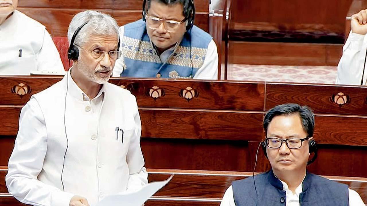 ગઈ કાલે પાર્લમેન્ટના બજેટ-સેશનમાં બોલતા એસ. જયશંકર