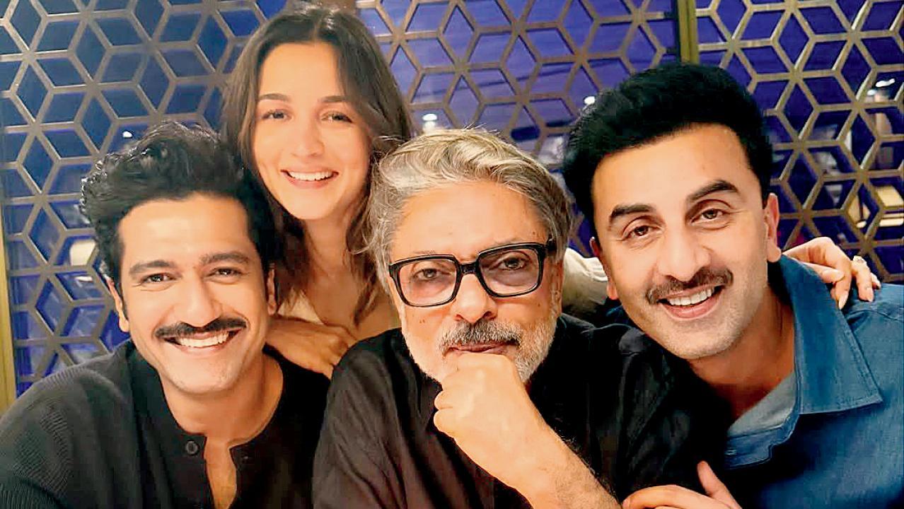 રણબીર કપૂર, આલિયા ભટ્ટ; વિકી કૌશલ અને સંજય લીલા ભણસાલી