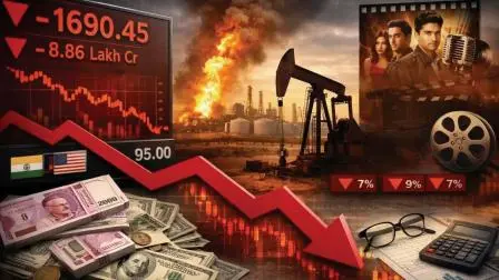 વધુ ૧૬૩૬ પૉઇન્ટના ધબડકા સાથે શૅરબજાર વર્ષના બૉટમ ભણી