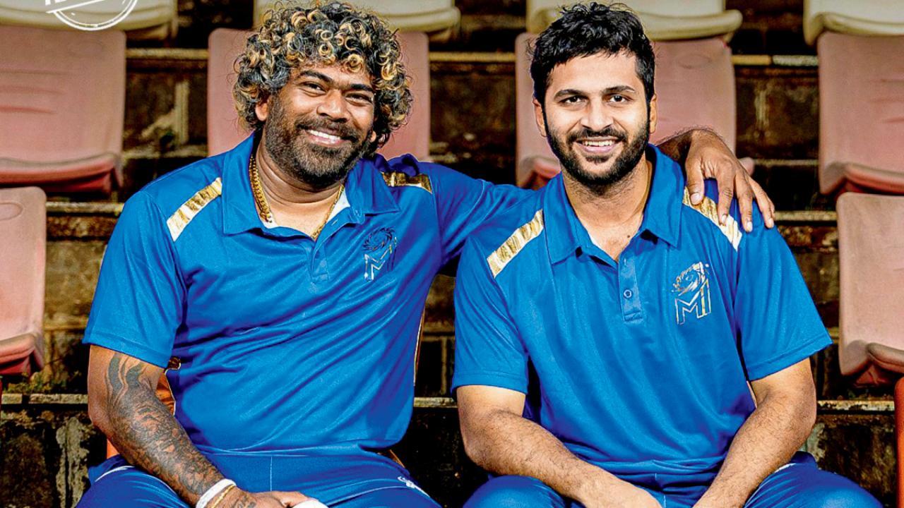 ટ્રેઇનિંગ-સેશનમાં હેડ કોચ માહેલા જયવર્દને, બોલિંગ કોચ લસિથ મલિન્ગા