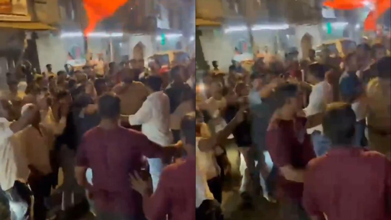 વાયરલ વીડિયોમાંથી સ્ક્રીન શૉટ (તસવીર: સોશિયલ મીડિયા)