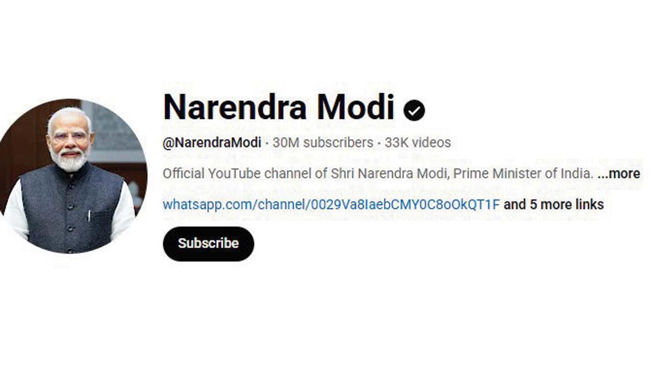 નરેન્દ્ર મોદી ૨૦૧૪માં ઇન્સ્ટાગ્રામમાં જોડાયા હતા.