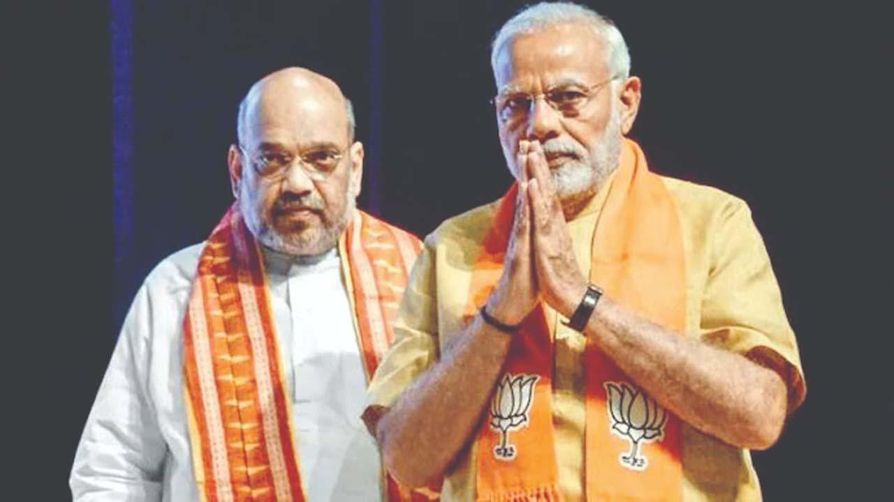 નરેન્દ્ર મોદી અને અમિત શાહ