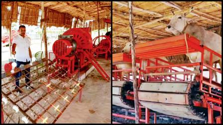 શૈલેન્દ્ર સિંહે બનાવેલું બળદ સંચાલિત પાવરહાઉસ નંદીરથ અને નંદીરથથી વીજળી જનરેટ થઈ શકે છે જે ઇલેક્ટ્રિક ગ્રિડ થકી સંઘરી પણ શકાય છે. 