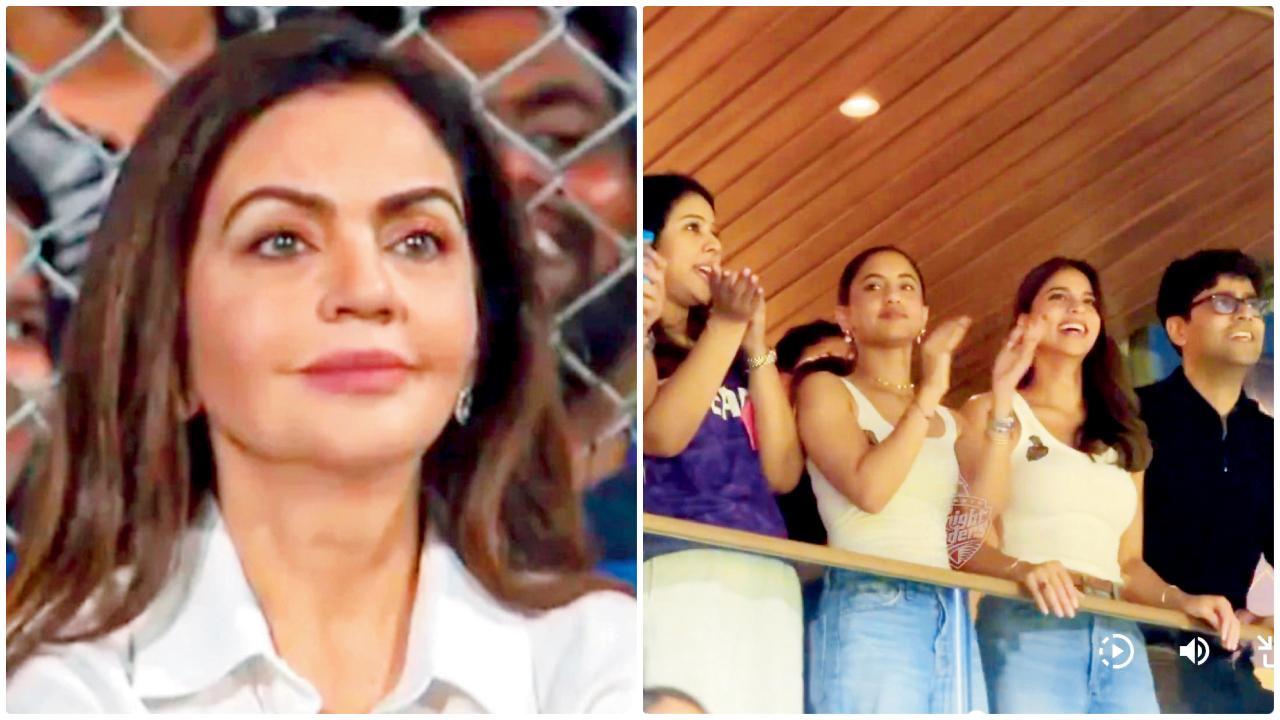 સચિન તેન્ડુલકર સહિત હજારો ફૅન્સ વાનખેડે સ્ટેડિયમમાં મુંબઈ પલટનને સપોર્ટ કરવા પહોંચ્યા