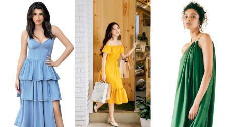 ઑફ-શોલ્ડર ડ્રેસ