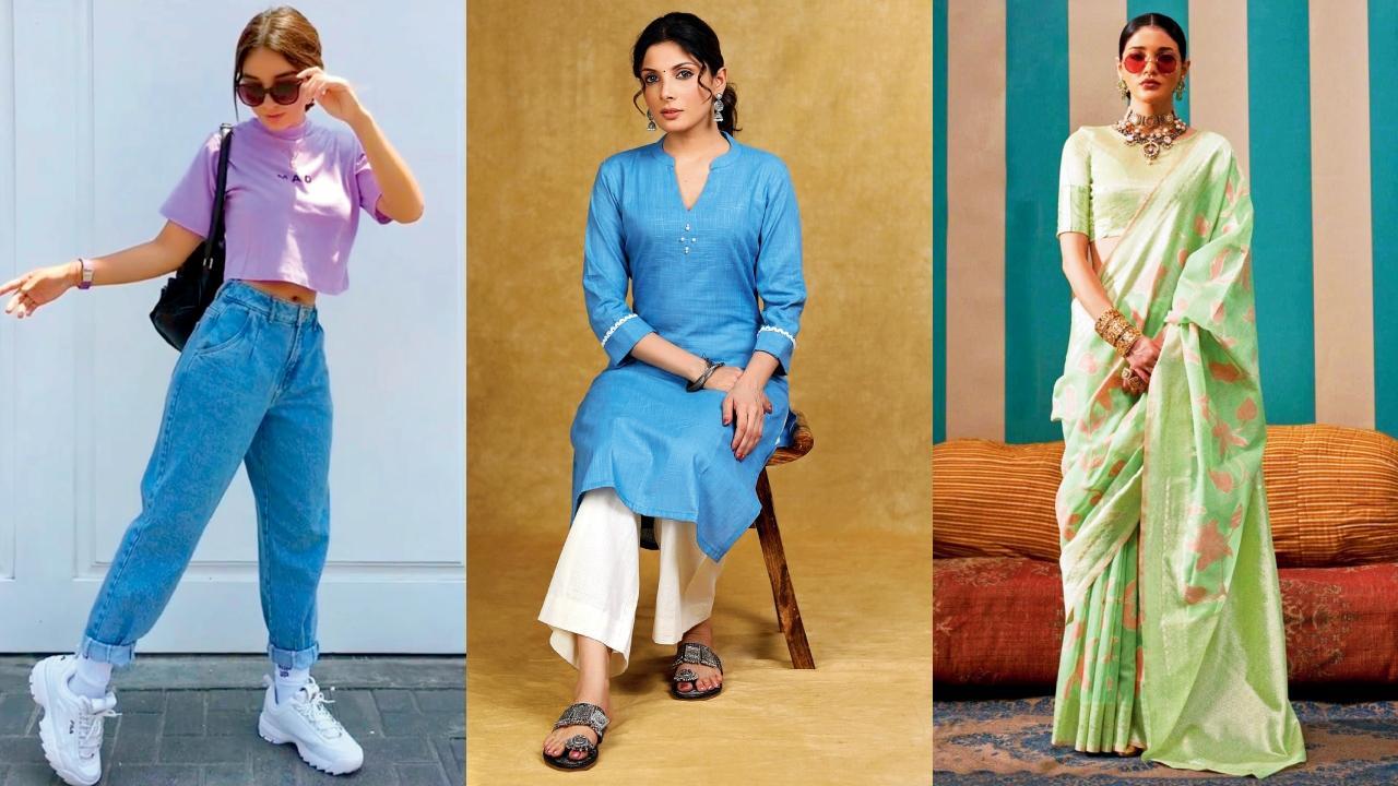 લૅવન્ડર, પાઉડર બ્લુ, મિન્ટ ગ્રીન