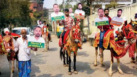 બિહારના મુખ્ય પ્રધાન નીતીશ કુમારના દીકરા નિશાંત કુમાર ગઈ કાલે જનતા દલ યુનાઇટેડમાં જોડાયા એ પછી રાજ્યભરમાં તેમના સમર્થનમાં નારા લાગ્યા હતા. પટનામાં તેમના સમર્થકો ‘નિશાંત હૈ તો નિશ્ચિંત હૈં’નાં પોસ્ટરો સાથે જોવા મળ્યાં હતાં.