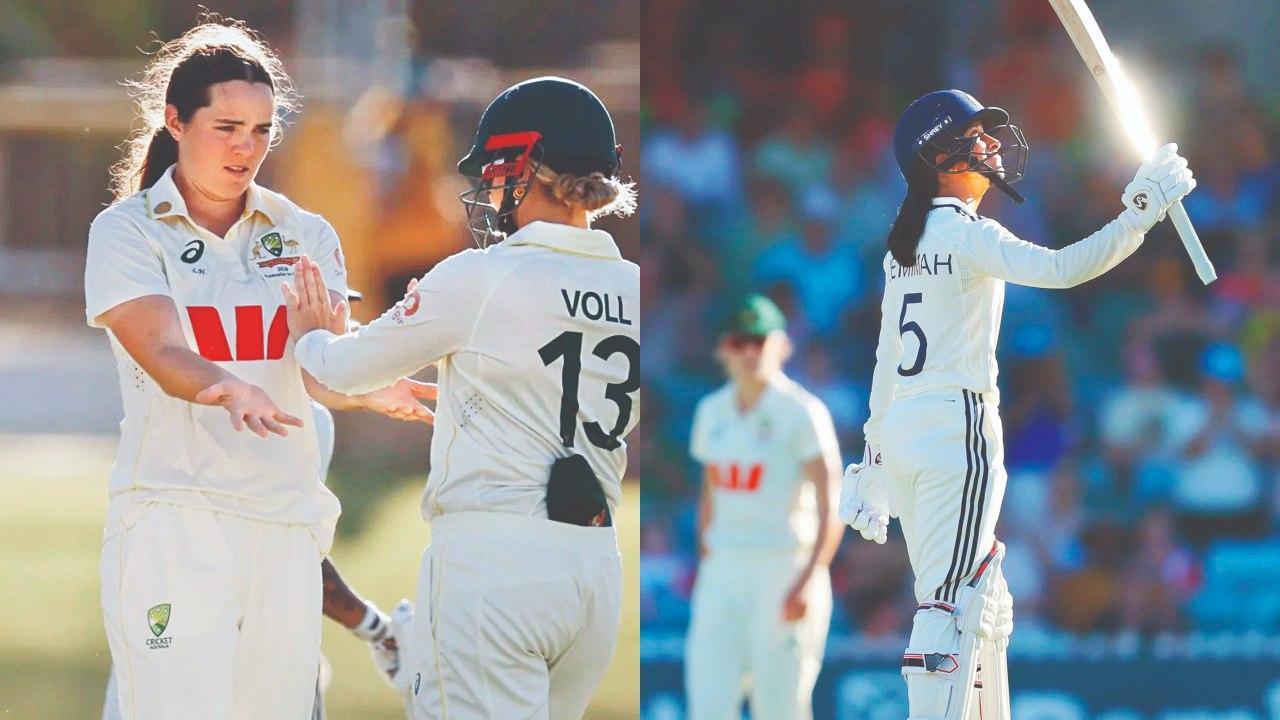 જેમિમા રૉડ્રિગ્સે ૮૪ બૉલમાં ૭ ફોરની મદદથી બાવન રન કર્યા હતા