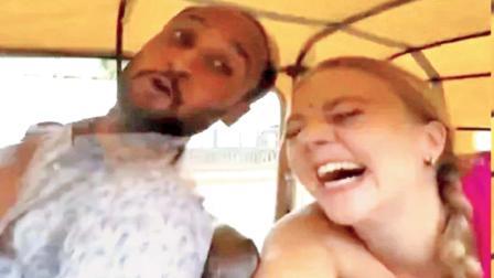 વાઇરલ વિડીયોમાંથી સ્ક્રીનશૉટ