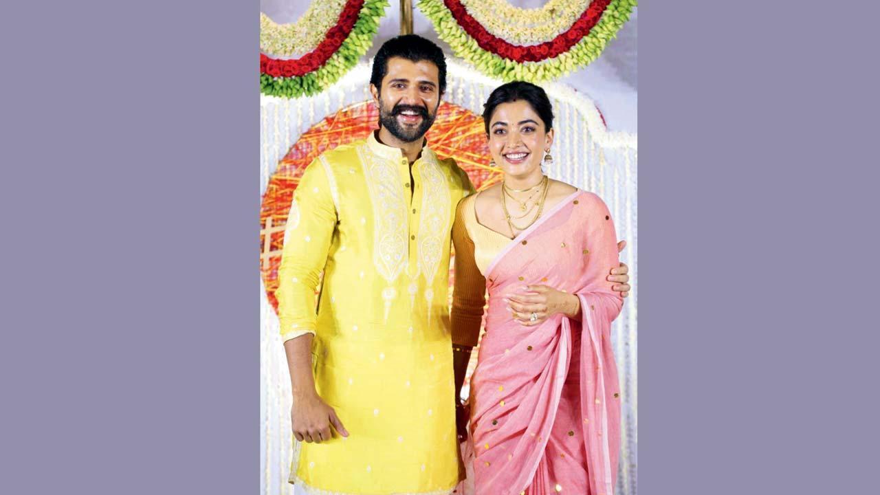 રશ્મિકા મંદાના અને વિજય દેવરકોંડા