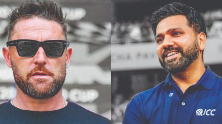 ઇંગ્લૅન્ડના હેડ કોચ બ્રેન્ડન મૅક્લમે વજન ઘટાડવા વિશે મજાક કરીને રોહિત શર્માને પૂછ્યું...