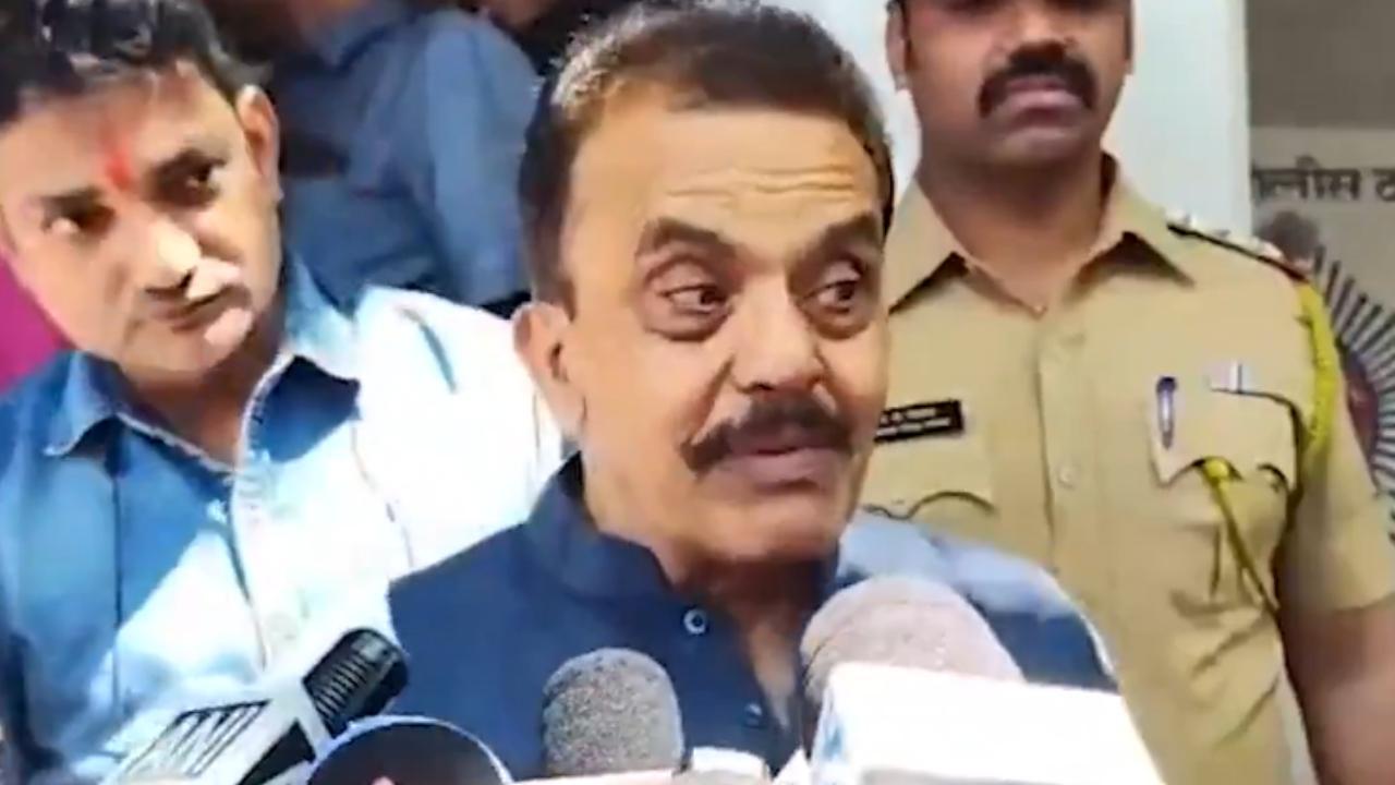 શિવસેના નેતા સંજય નિરુપમ પોલીસ સ્ટેશન પહોંચ્યા હતા (તસવીર: X) 