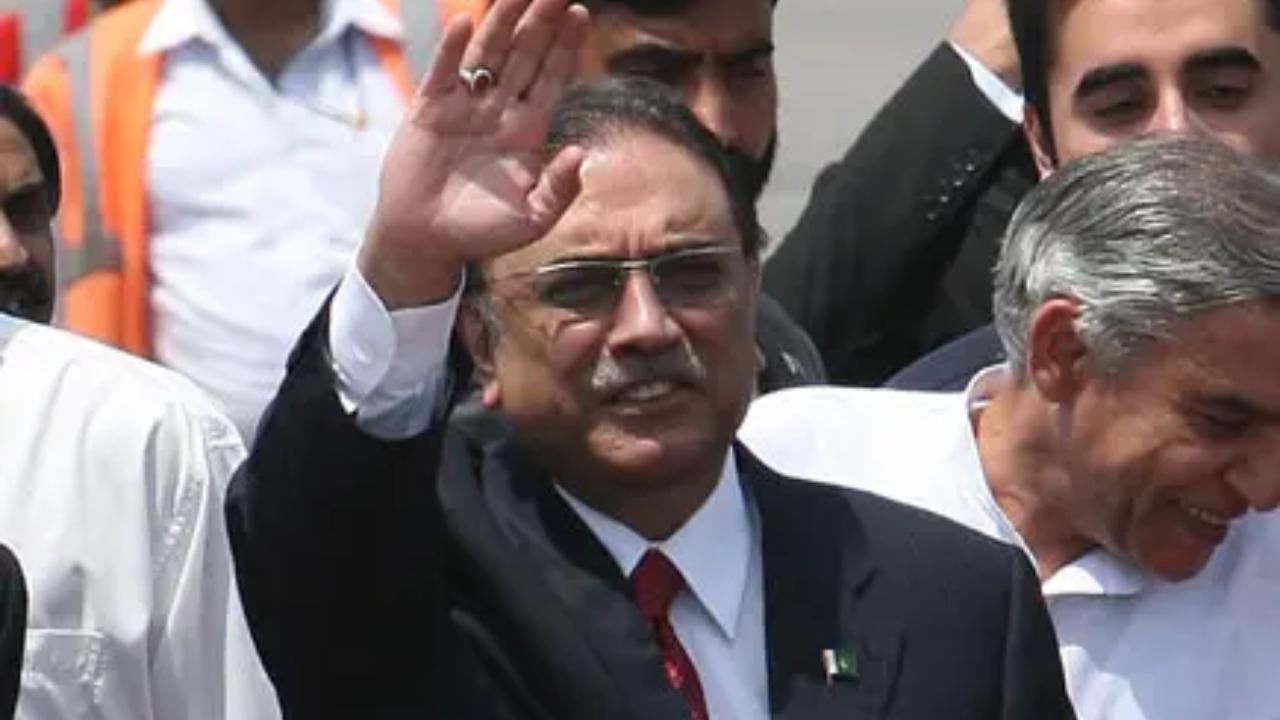 પાકિસ્તાનના રાષ્ટ્રપતિ ઝરદારી