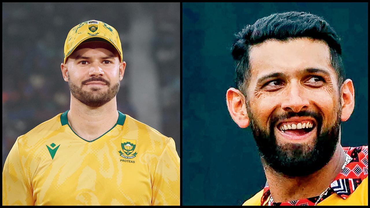 સાઉથ આફ્રિકાનો કૅપ્ટન એઇડન માર્કરમ અને ઝિમ્બાબ્વેનો કૅપ્ટન સિકંદર રઝા