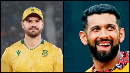 સાઉથ આફ્રિકાનો કૅપ્ટન એઇડન માર્કરમ અને ઝિમ્બાબ્વેનો કૅપ્ટન સિકંદર રઝા