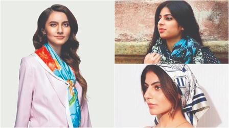 સ્કાર્ફ મેચ્યોર ફેશનનમાં વધારે શાલીનતા ઉમેરે છે - પ્રતીકાત્મક તસવીરો 