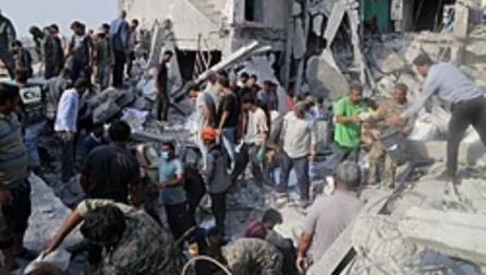 મિનાબ શહેરમાં આવેલી શજરાહ તય્યબેહ સ્કૂલ પર મિસાઇલ હુમલો થયો હતો