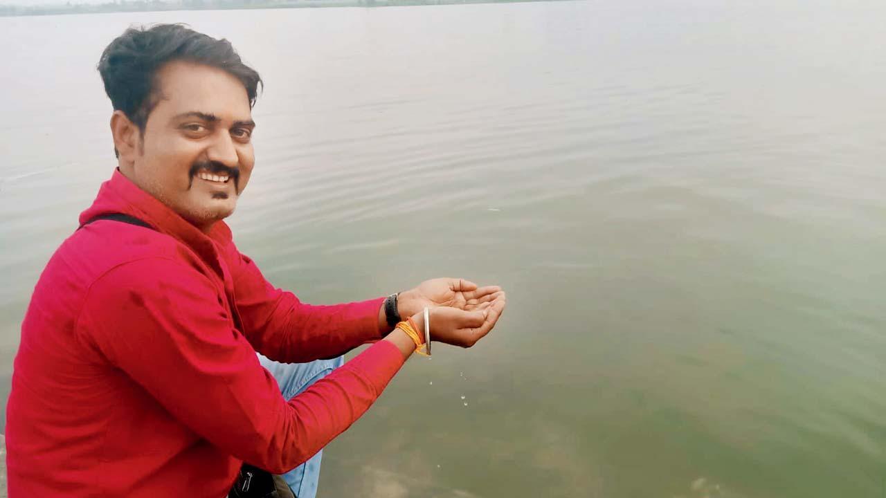 આત્મહત્યા કરનાર હેમંત પાંડે.