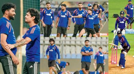 ચંદ્રગ્રહણને કારણે ટીમ ઇન્ડિયાએ મુંબઈમાં પ્રૅક્ટિસ-સેશન મોડેથી શરૂ કર્યું 