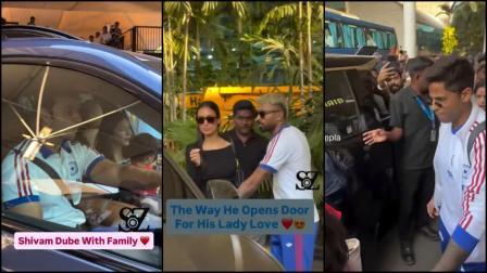 શિવમ દુબે, હાર્દિક પંડયા અને સૂર્યકુમાર યાદવ (તસવીર: X)