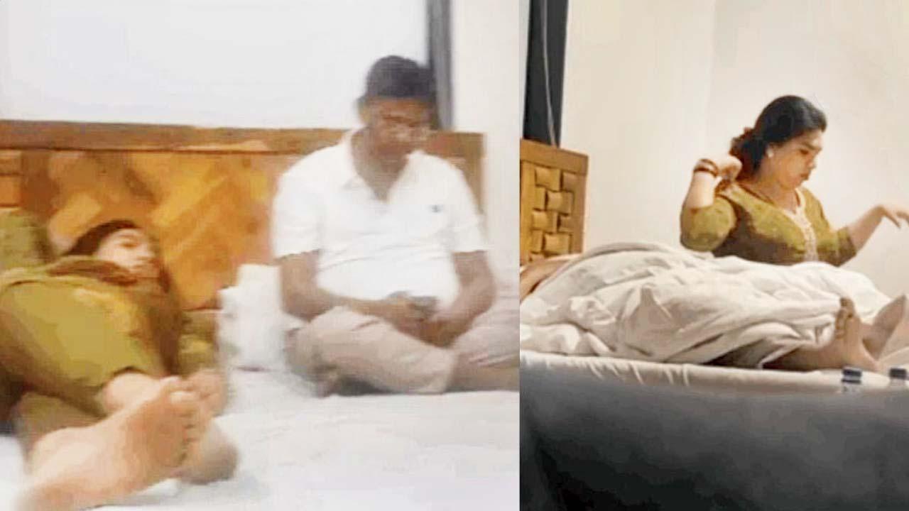 વાઇરલ વિડીયોમાંથી સ્ક્રીનશૉટ