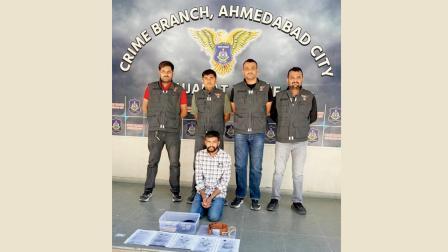 અમદાવાદની ક્રાઇમ બ્રાન્ચે પકડેલો આરોપી હિમાંશુ પંચાલ