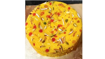 રવા મૅન્ગો કેક