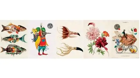 ફૂલો અને ફળોમાંથી અનોખાં પેઇન્ટિંગ્સ