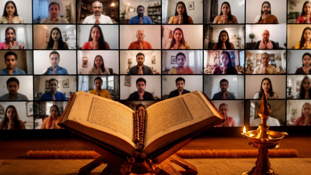 ચિન્મય મિશનના ઓનલાઈન ભગવદ ગીતા પાઠમાં 70 દેશોના 35 હજારથી વધુ લોકો જોડાયા