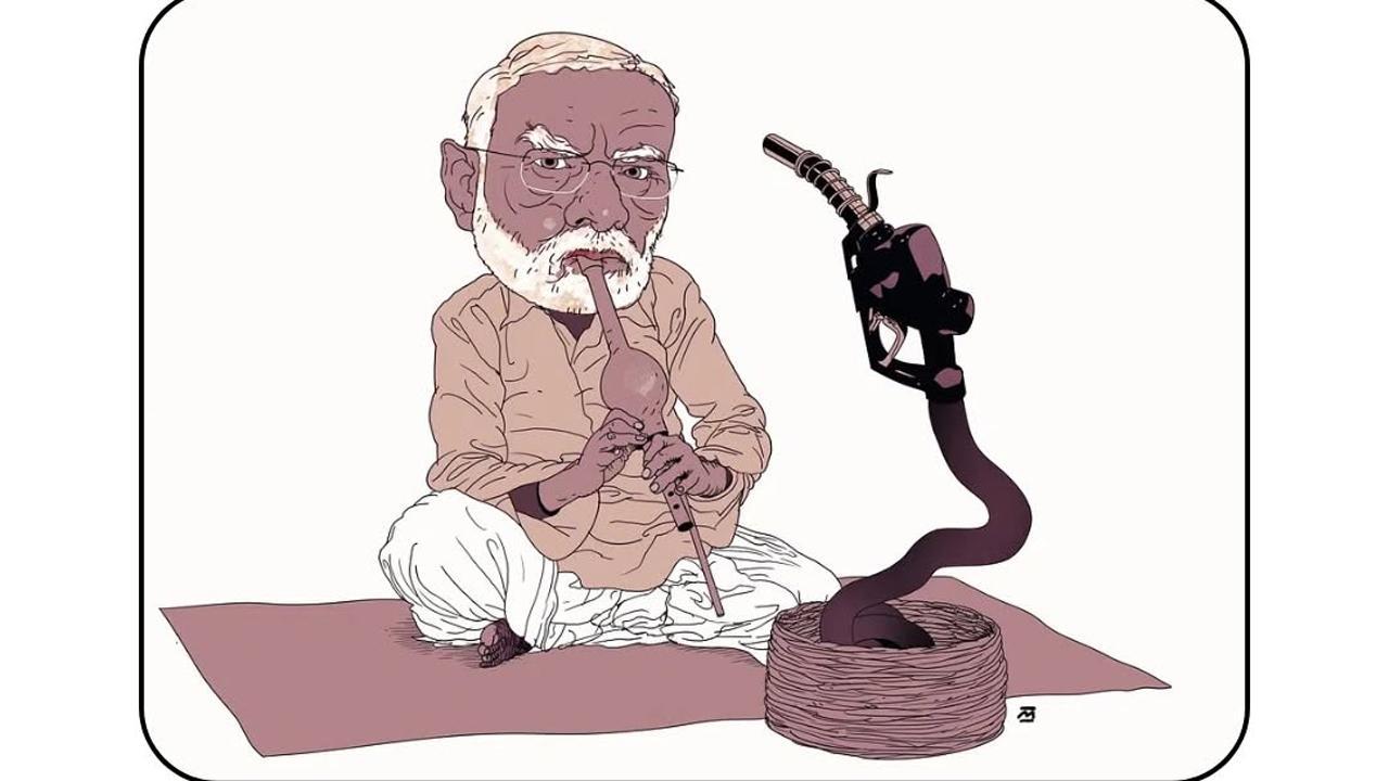 નોર્વેના અખબારમાં બતાવવામાં આવેલું કાર્ટૂન