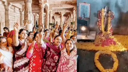 ધાર ભોજશાલામાં શુક્રવારે ભક્તોનો ભારે ધસારો જોવા મળ્યો હતો. ગઈ કાલે વાગ્દેવીની પ્રતિમાને ચૂંદડી ચડાવીને અહીં અખંડ જ્યોત જલાવવામાં આવી હતી.
