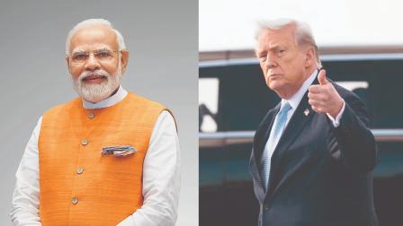 ડોનલ્ડ ટ્રમ્પ અને નરેન્દ્ર મોદી