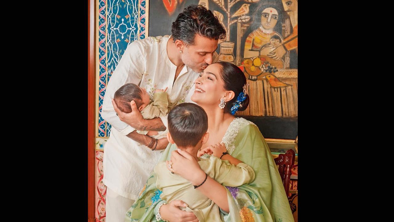 સોનમ કપૂરે બીજા દીકરાનું નામ પાડ્યું રુદ્રલોક કપૂર આહુજા
