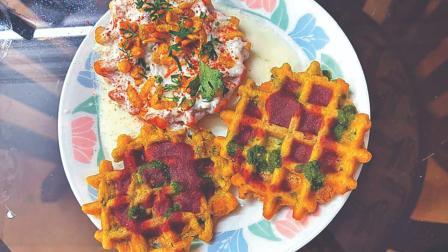 હેલ્ધી વૉફલ ચાટ