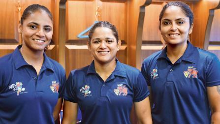 સાયલી સાતઘરે, સાઇમા ઠાકોર અને હુમૈરા કાઝી