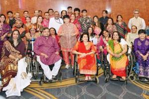 ગરબાની મોજ માણવા ગઈ કાલે દિવ્યાંગ ખેલૈયાઓ પધાર્યા હતા.