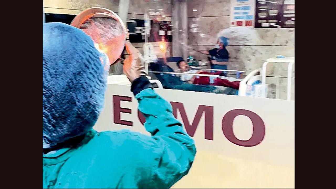 વાઇરલ વિડીયોમાંથી સ્ક્રીનશૉટ