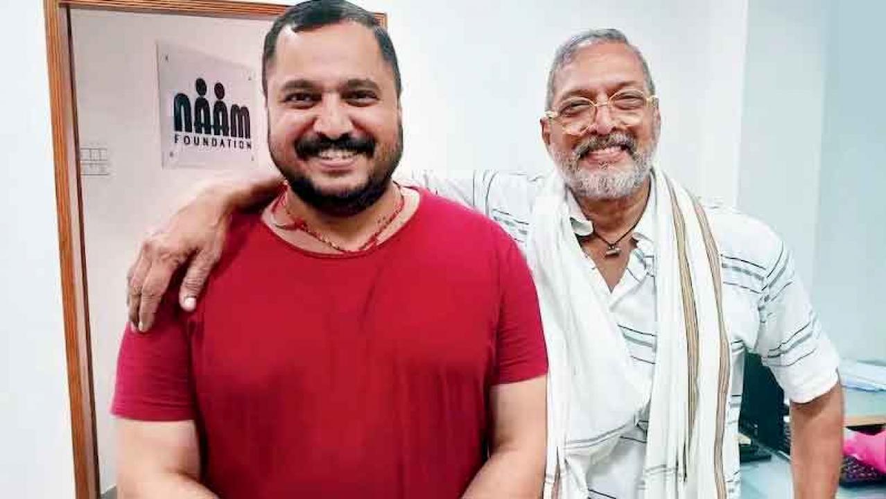 નાના અને તેમનો દીકરો મલ્હાર પાટેકર