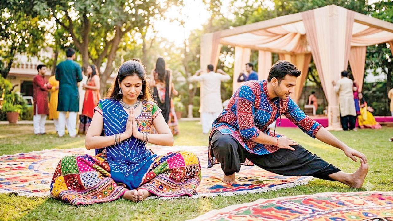ગરબા રમતાં પહેલાં વૉર્મ-અપ અને રમ્યા પછી કૂલ-ડાઉન થવું જરૂરી છે