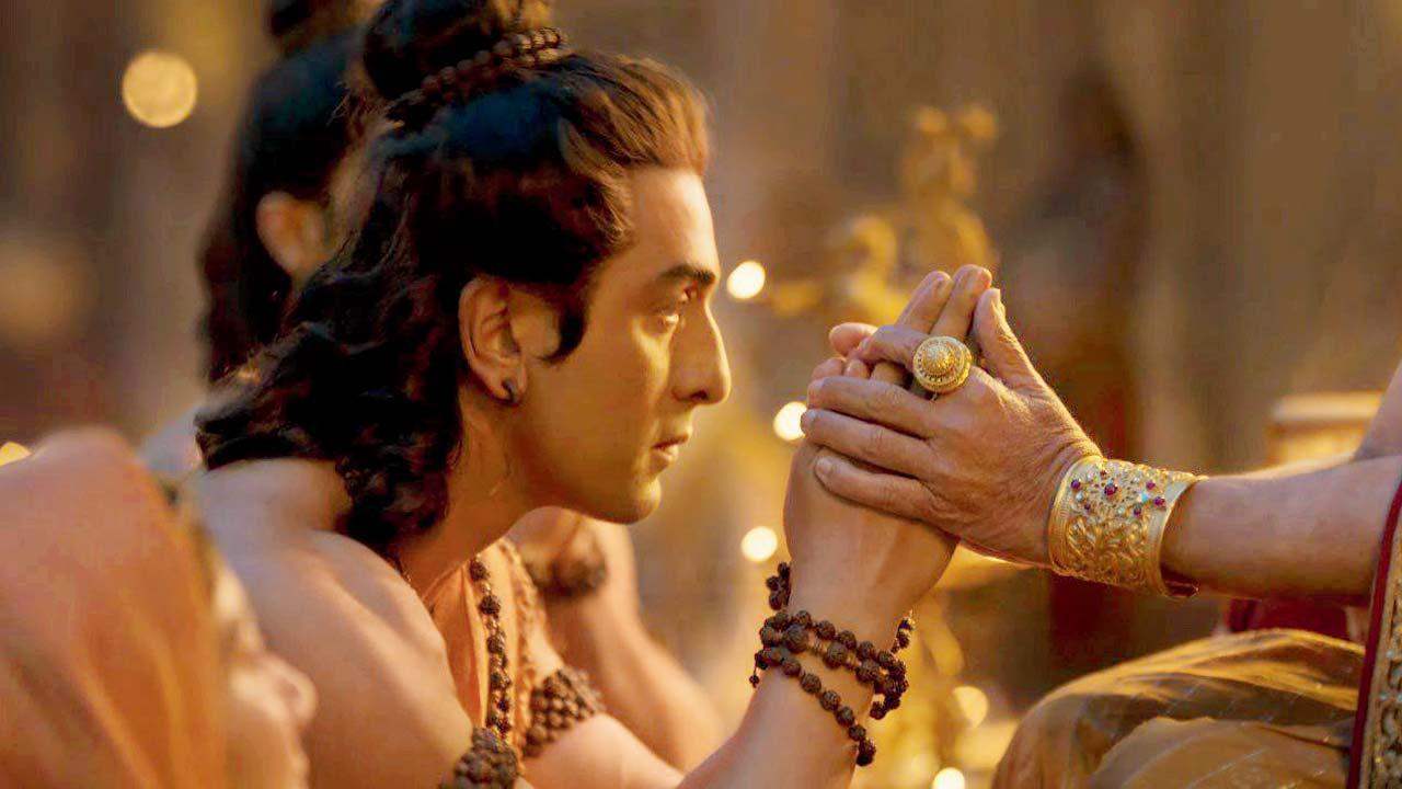રામાયણમાંથી રણબીર કપૂરની ઝલક