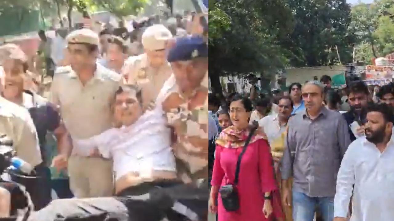 AAP નેતાઓની ધરપકડ