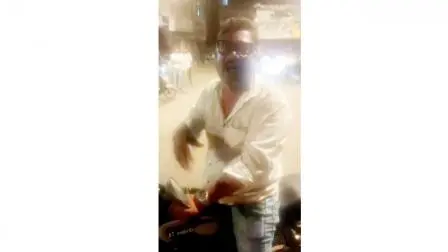મને બૉસ કહે છે એવી ડંફાસ મારતો બાઇકસવાર